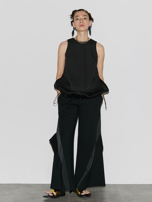 mesh layered n/s top