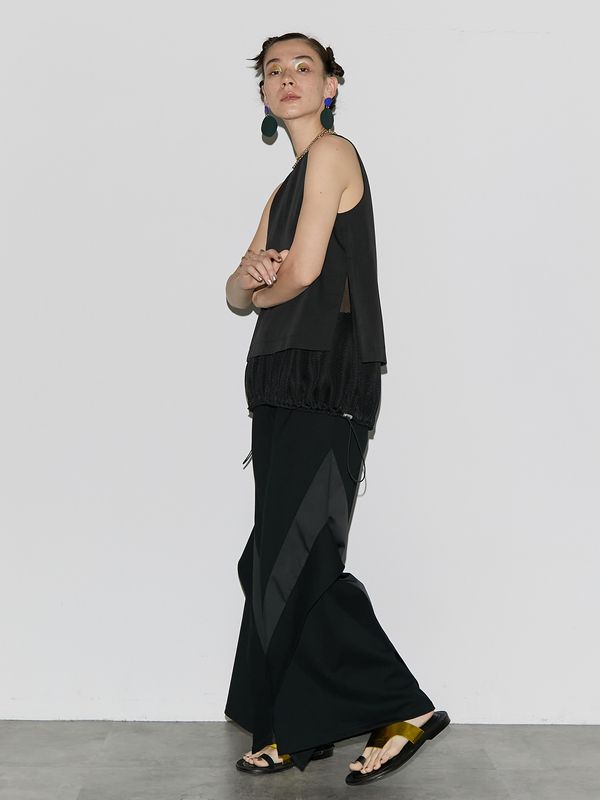 mesh layered n/s top