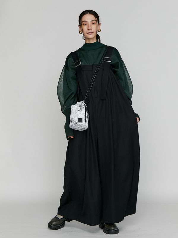 see through layered knit