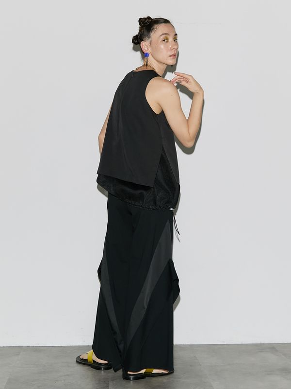 mesh layered n/s top