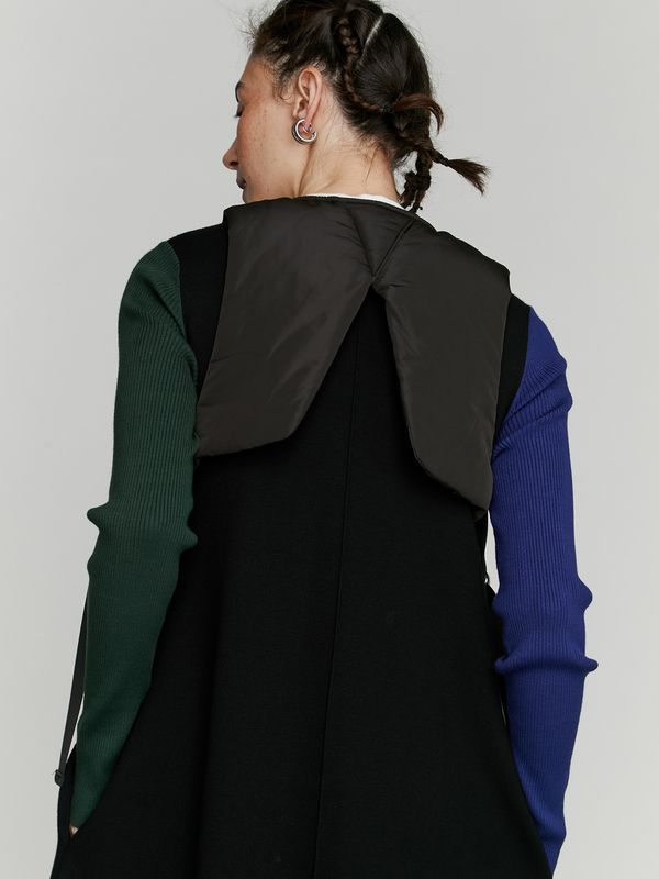 padded short vest