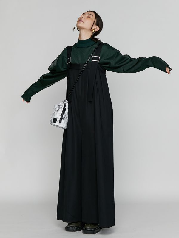 see through layered knit