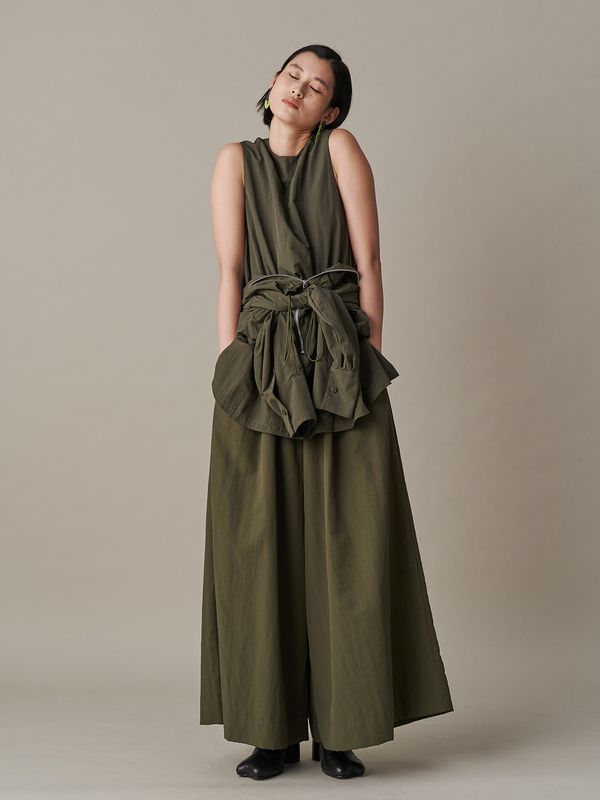 wave shirring 2way sh