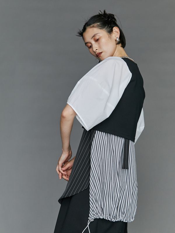 layered shirt camisole