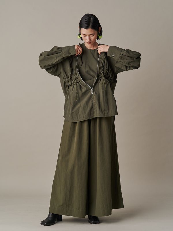 wave shirring 2way sh