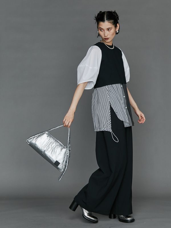 layered shirt camisole