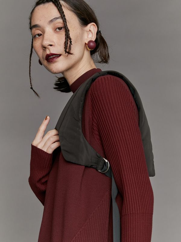 padded short vest