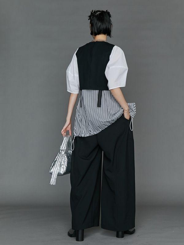 layered shirt camisole