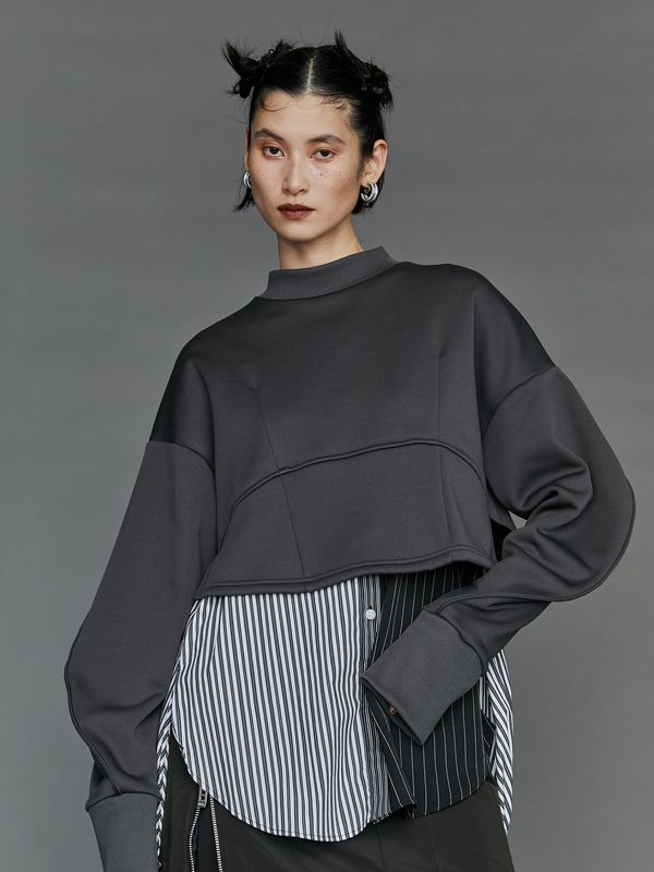 layered shirt camisole