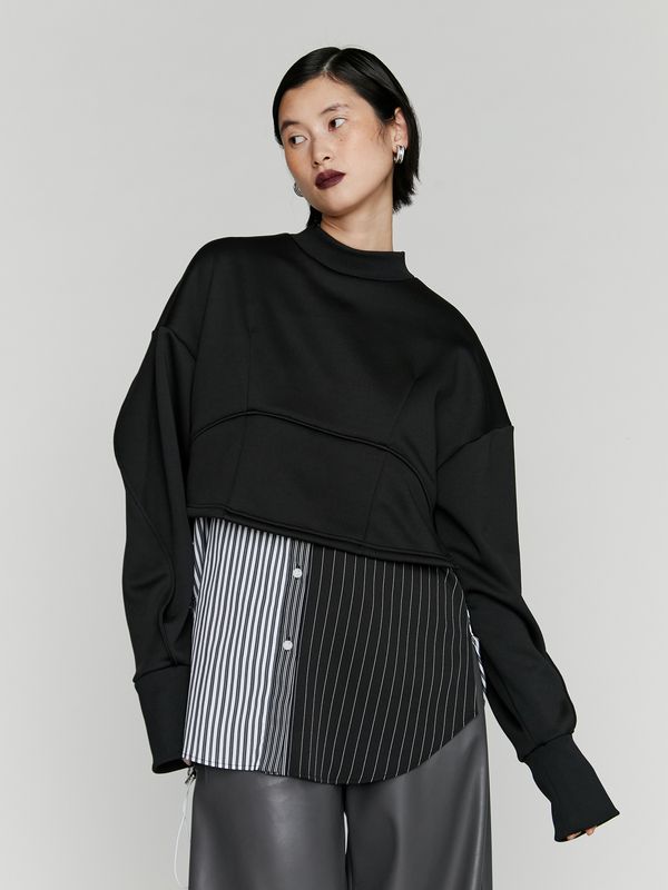 layered shirt camisole