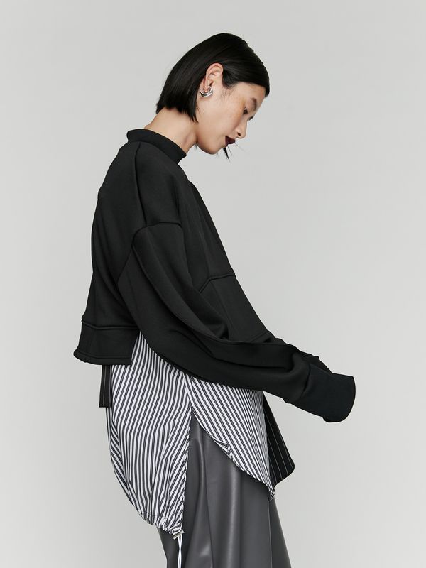 layered shirt camisole