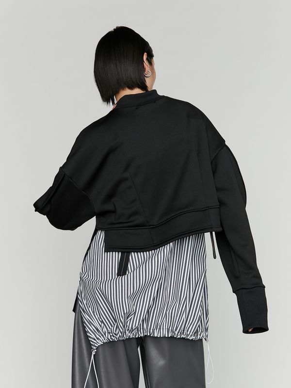 layered shirt camisole