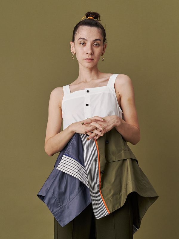 w wrap shirt camisole