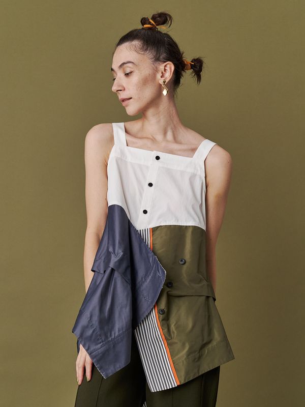 w wrap shirt camisole