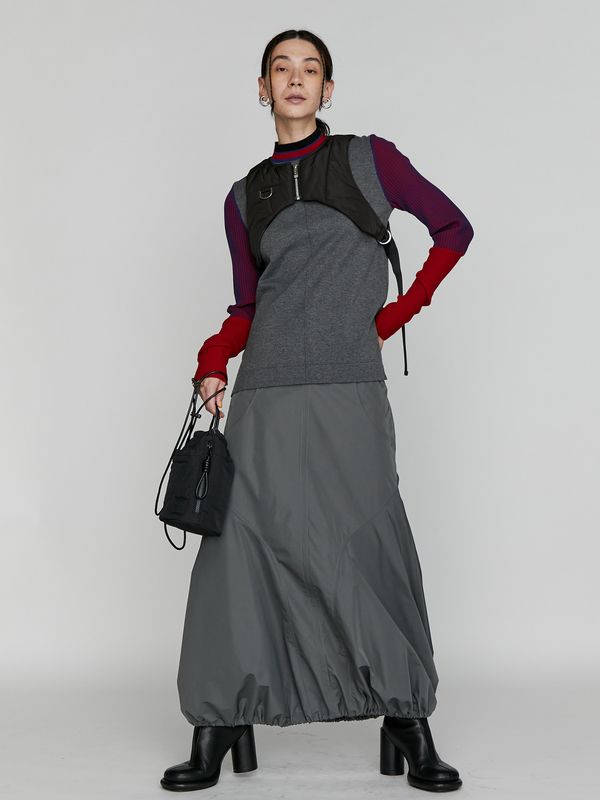 padded short vest