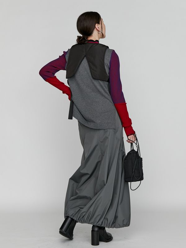 padded short vest