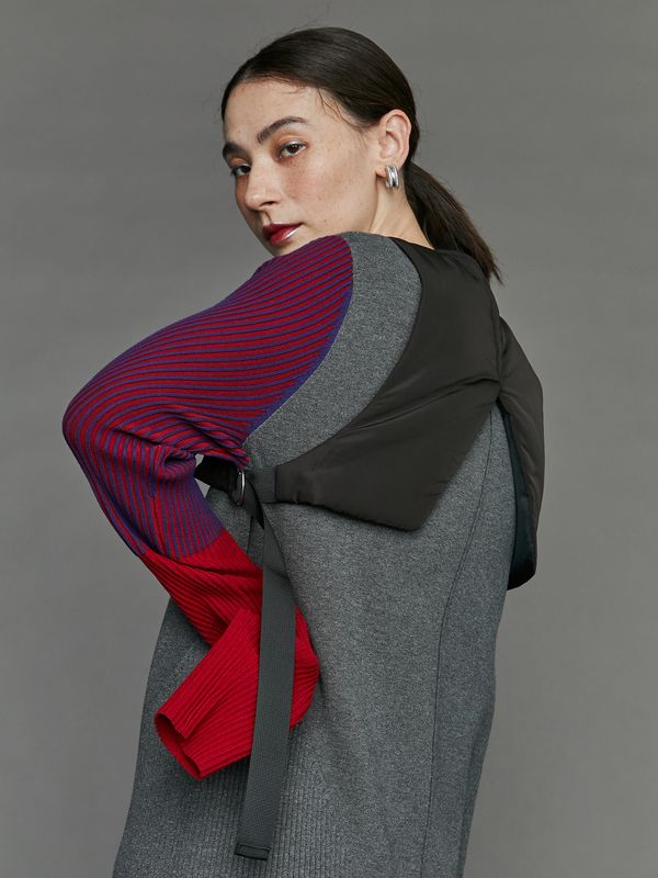 padded short vest