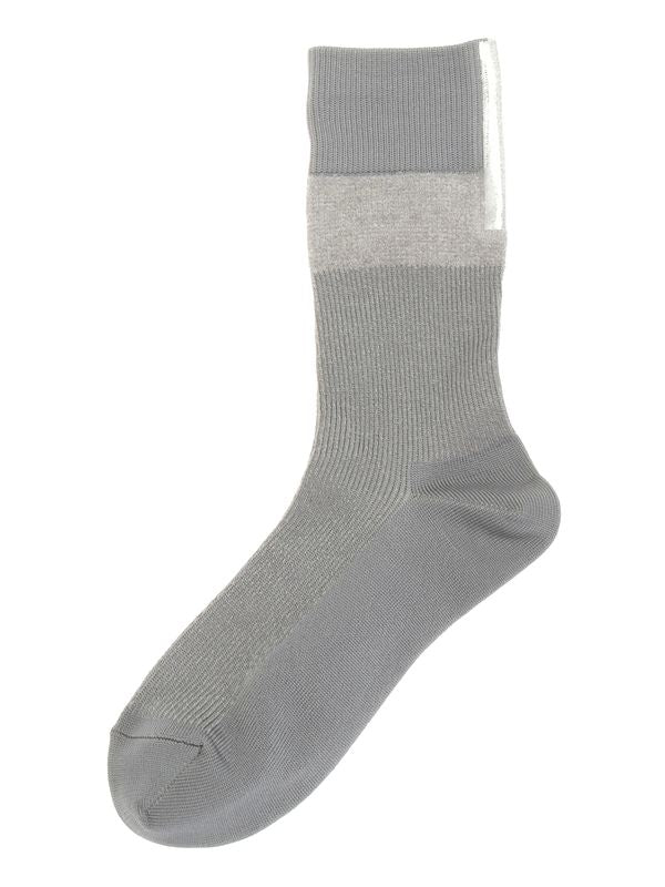 back foil one tone socks