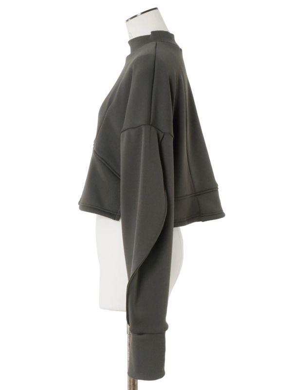 cocoon sleeve short sweat