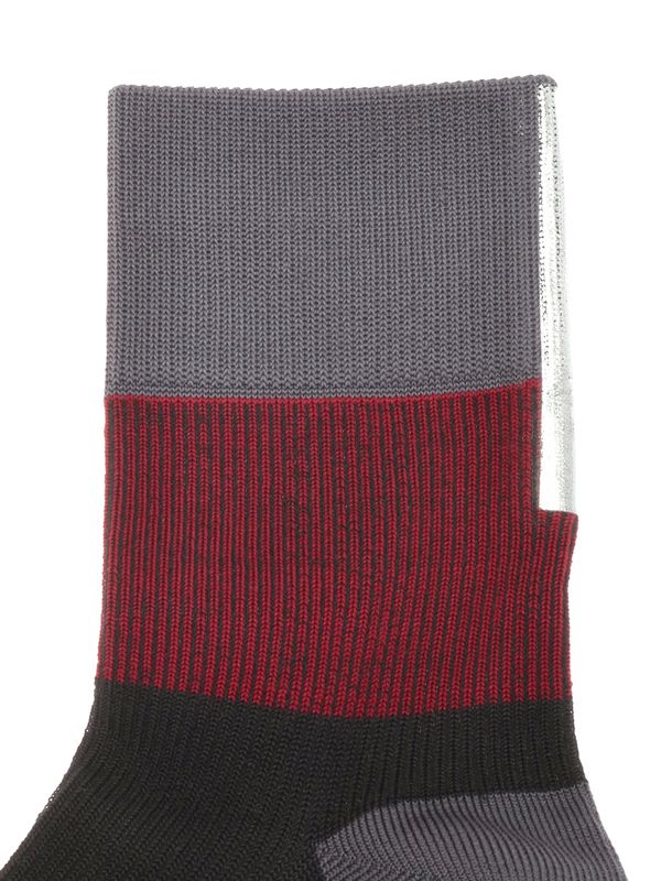 back foil block socks