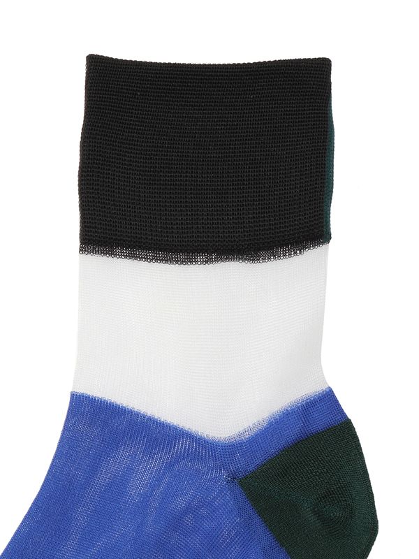 back line sheer socks
