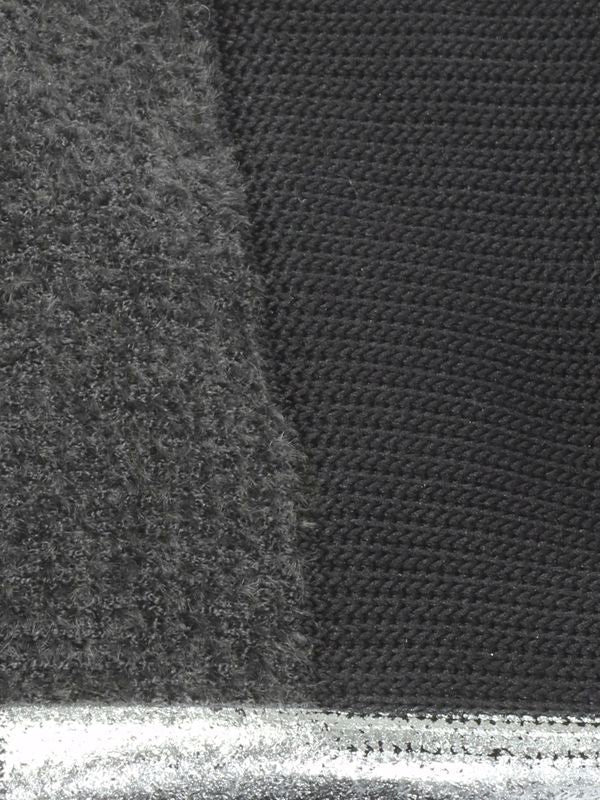 back foil one tone socks