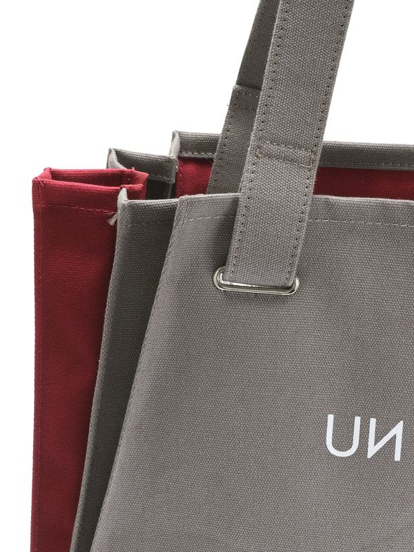 bi-color origami pleats tote