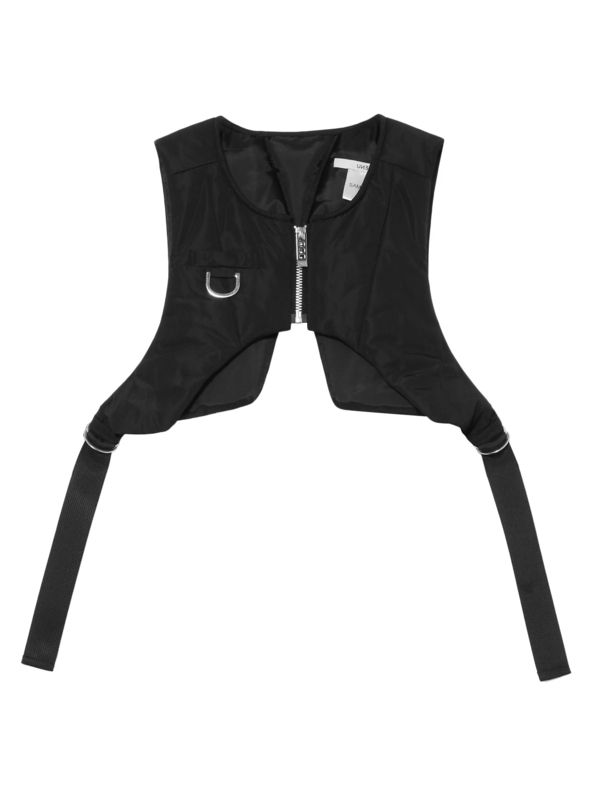 padded short vest