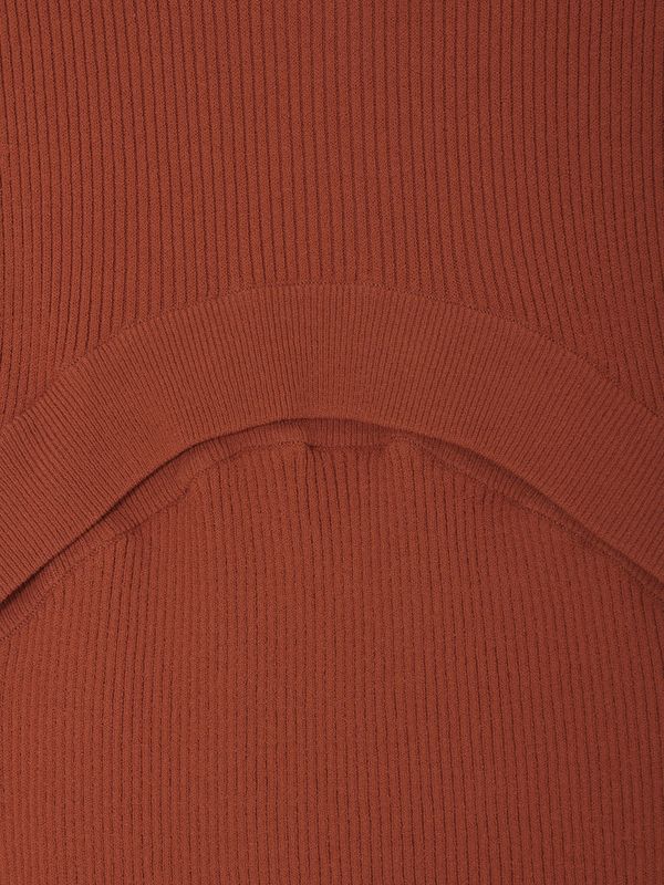 2way basic knit top
