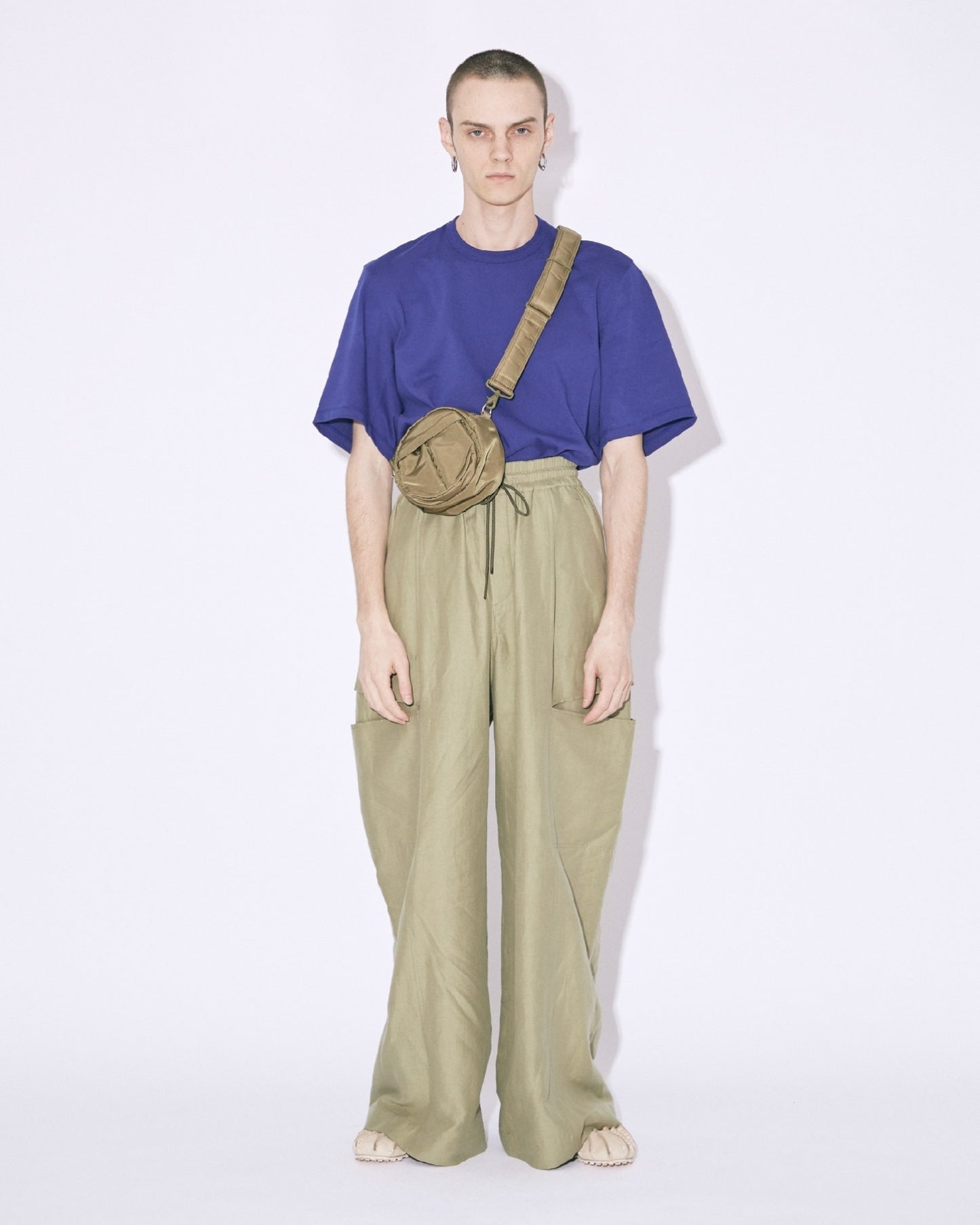 POTR x bp shoulder bag in nylon twill