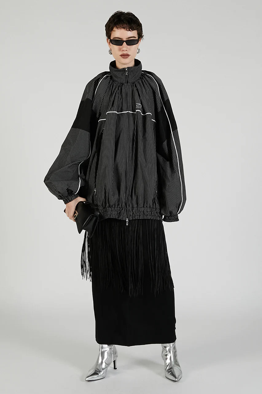 fringe belt skirt