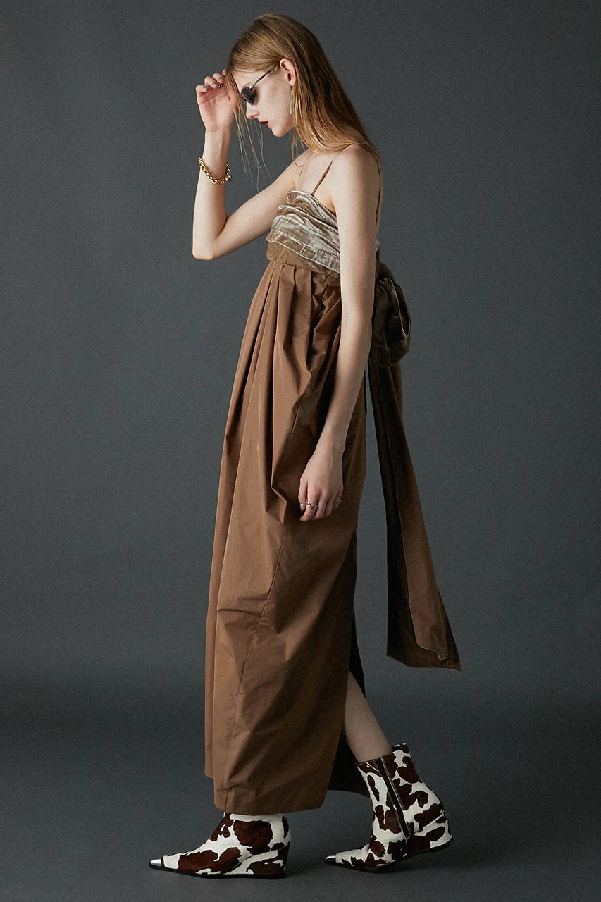 big bow maxi dress