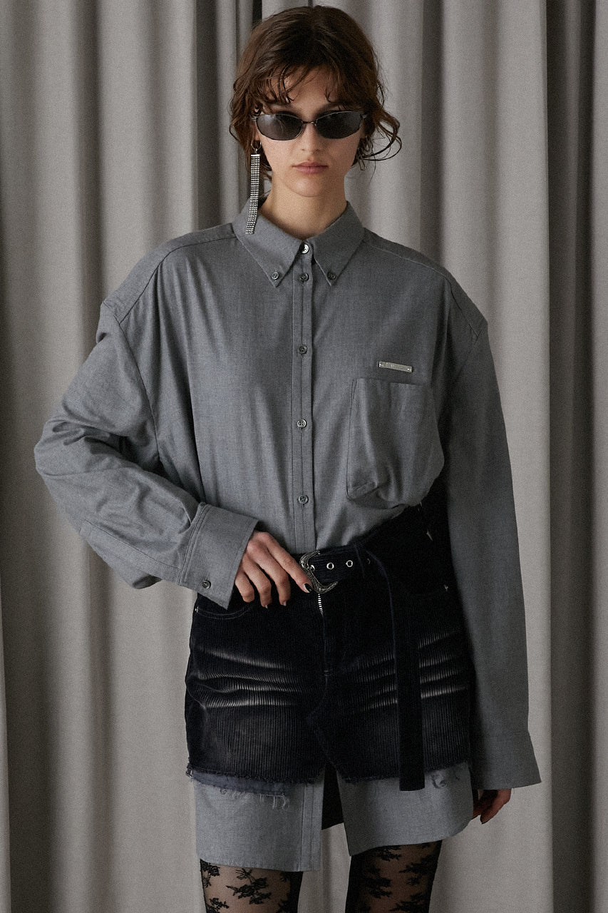 corduroy layered pants