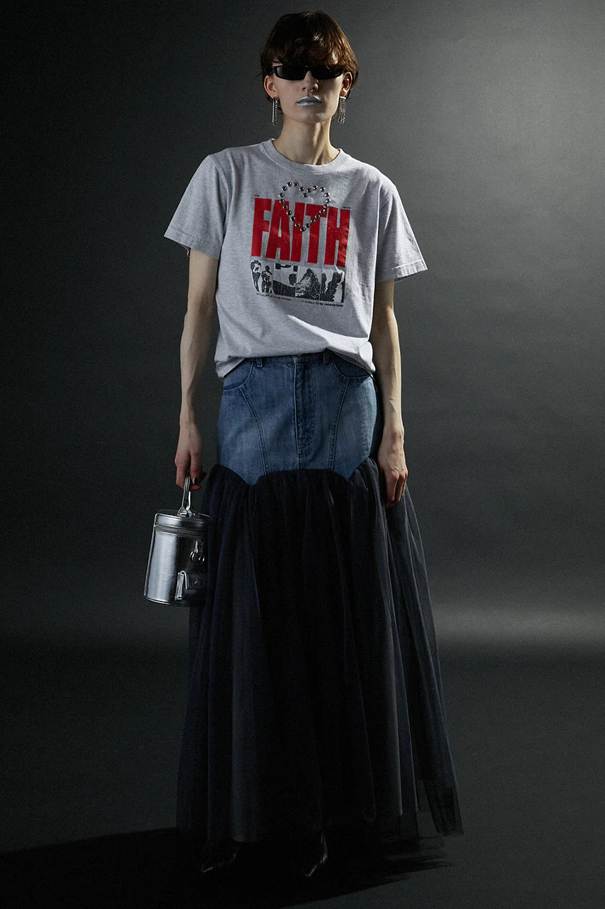 heart eyelet FAITH-TEE