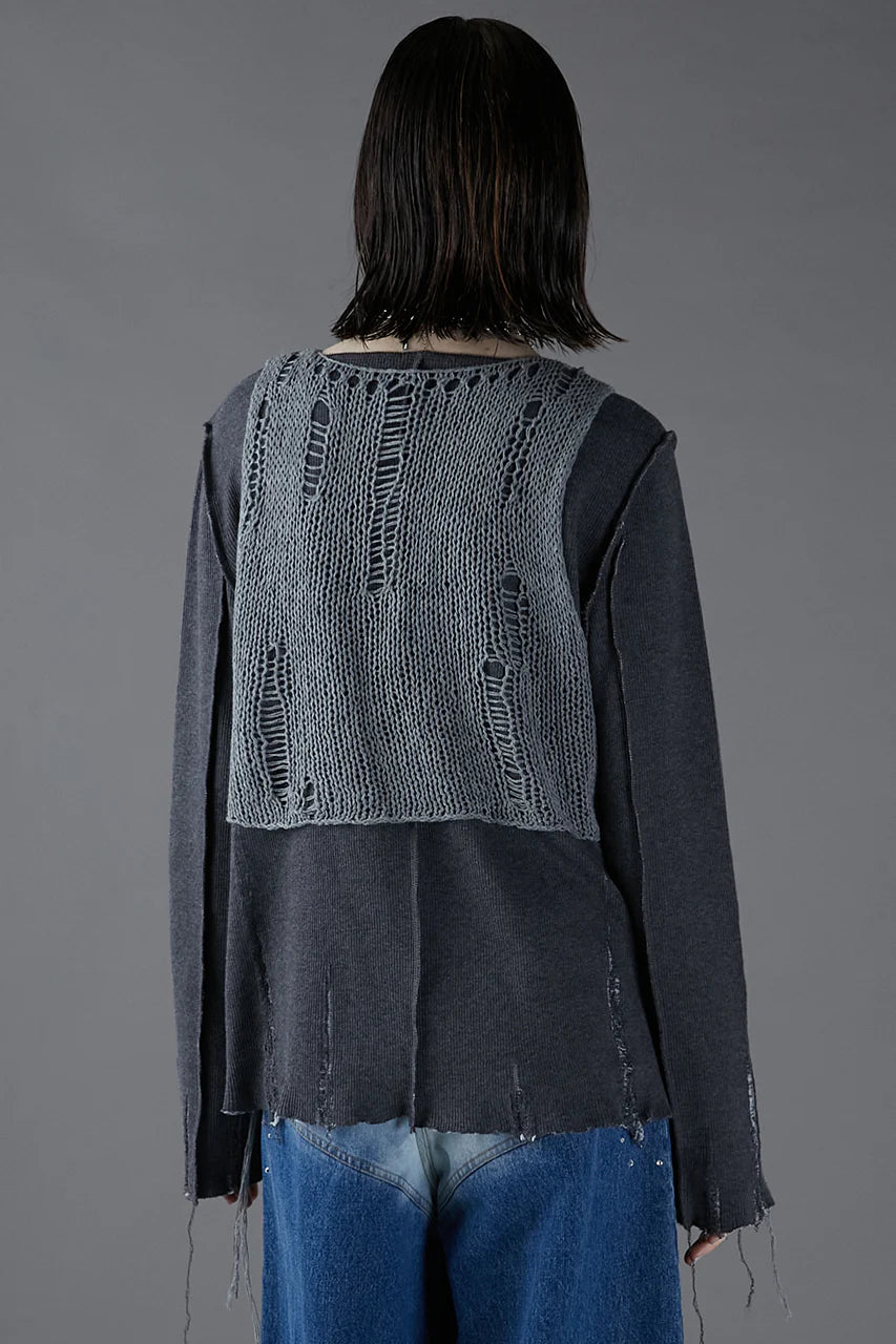 mesh layered top