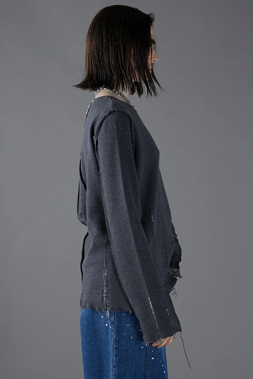 mesh layered top