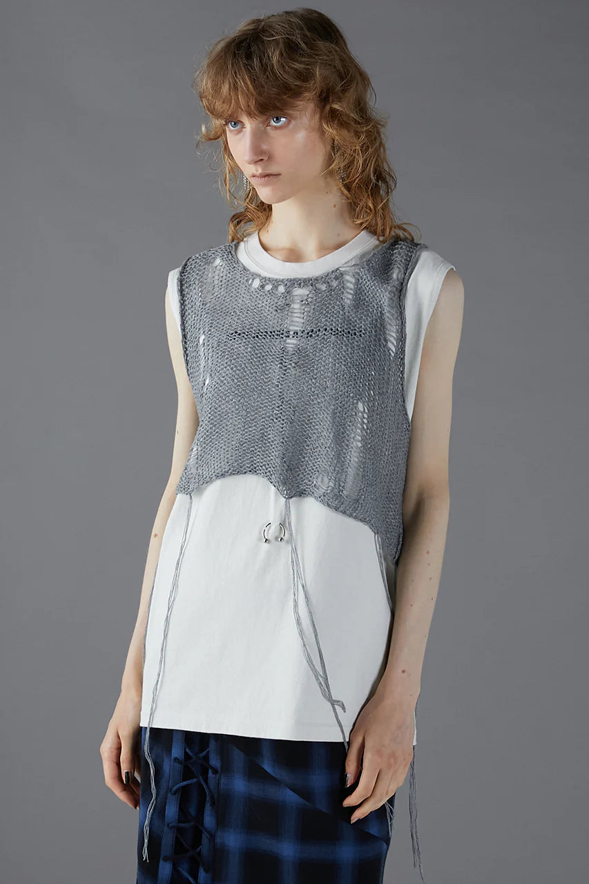 mesh layered top