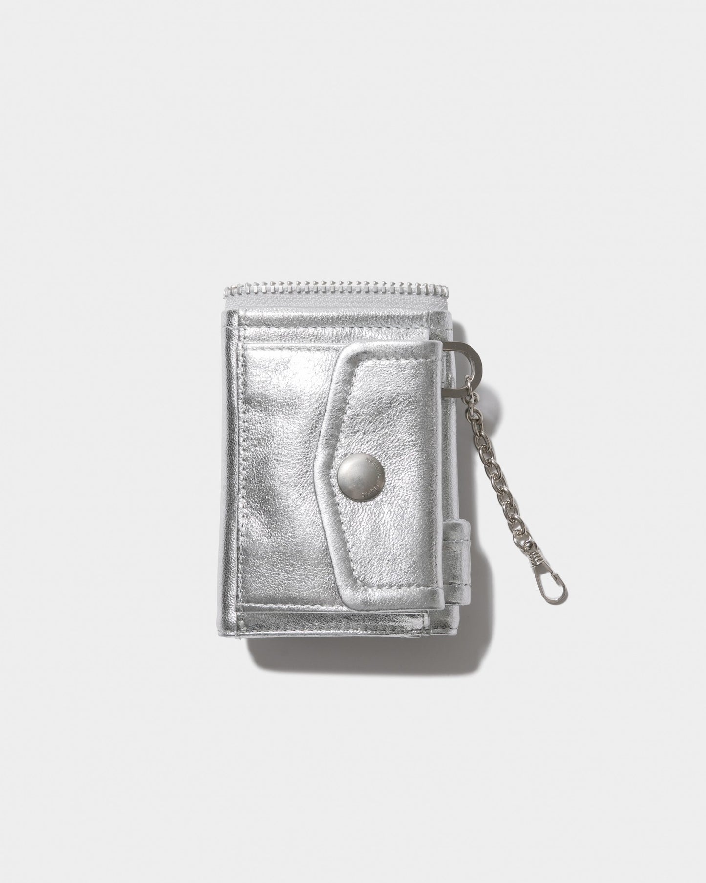 riders petit wallet silver