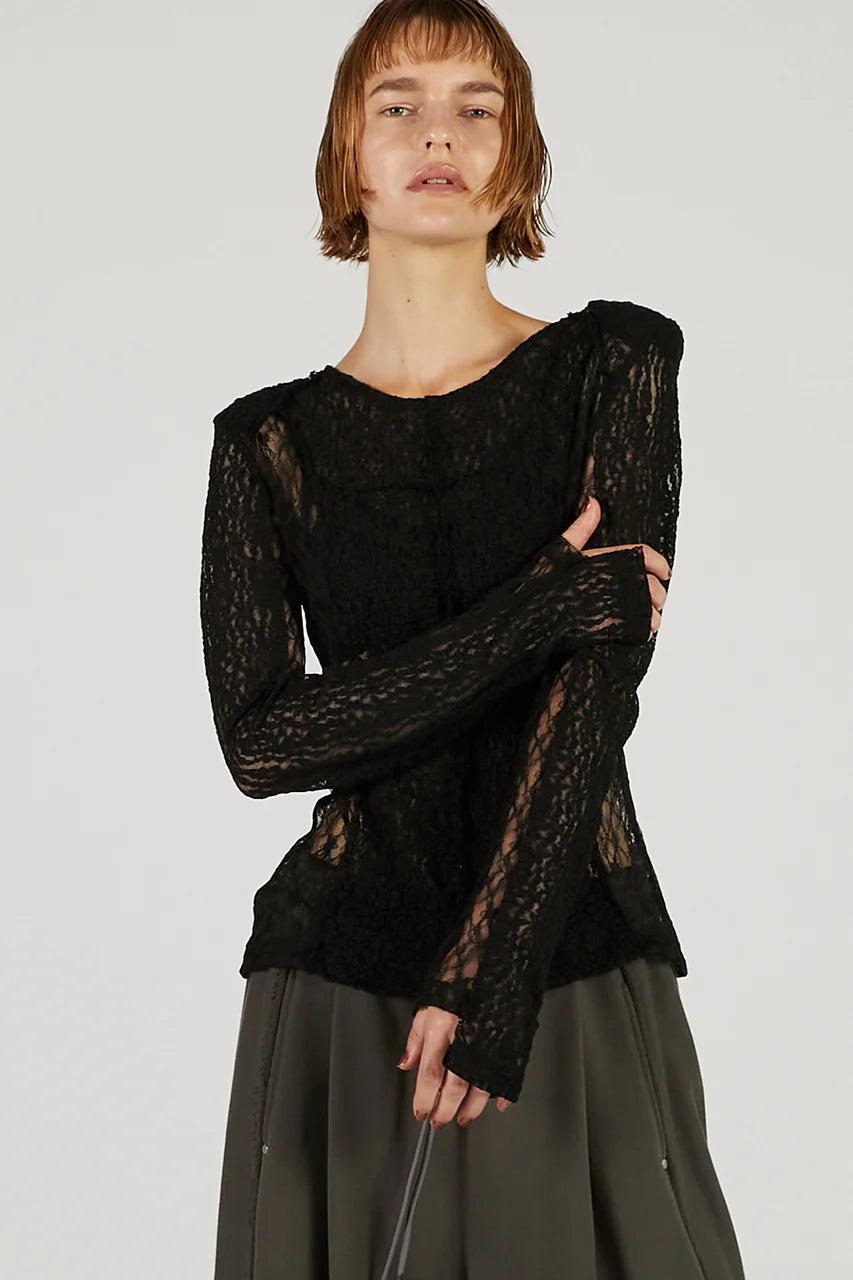 lacing top