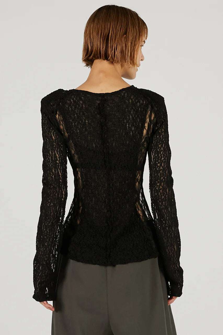 lacing top