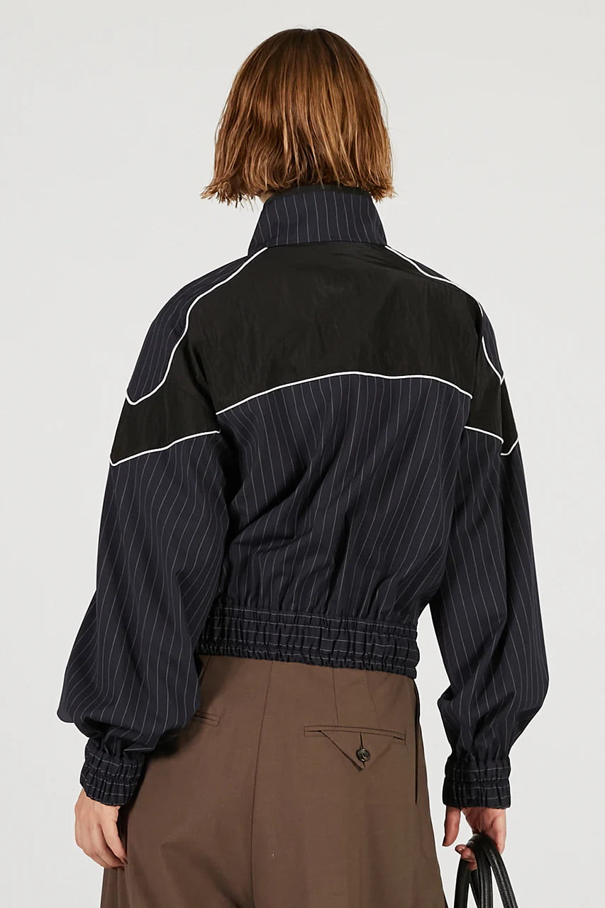 wool track blouson