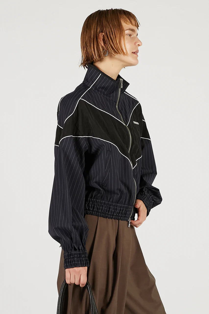 wool track blouson