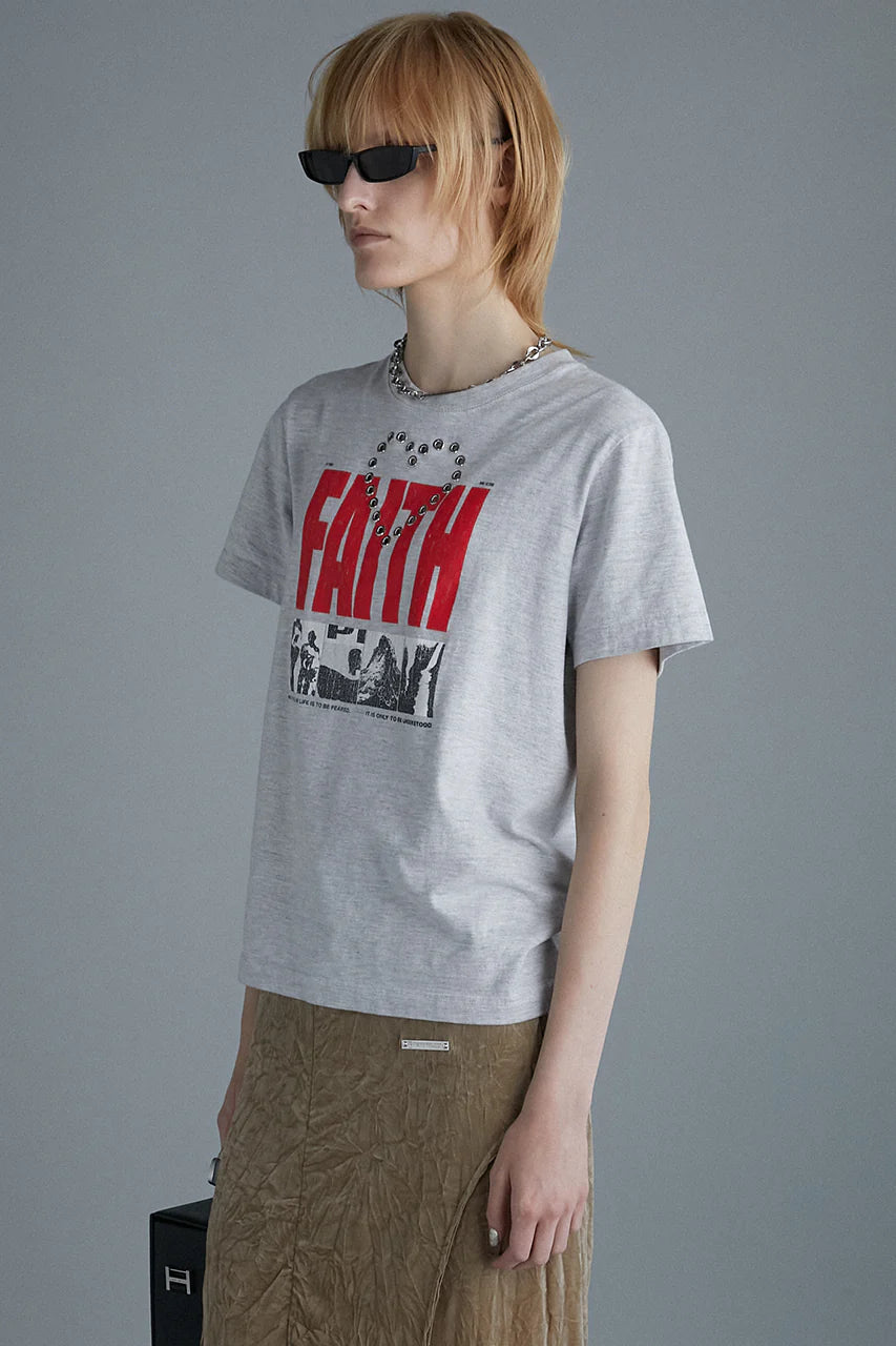 heart eyelet FAITH-TEE