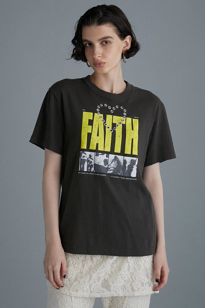 heart eyelet FAITH-TEE