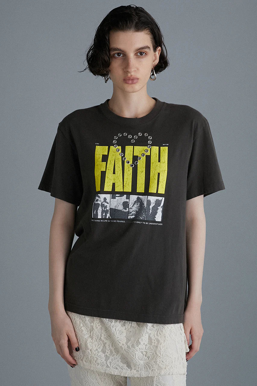 heart eyelet FAITH-TEE