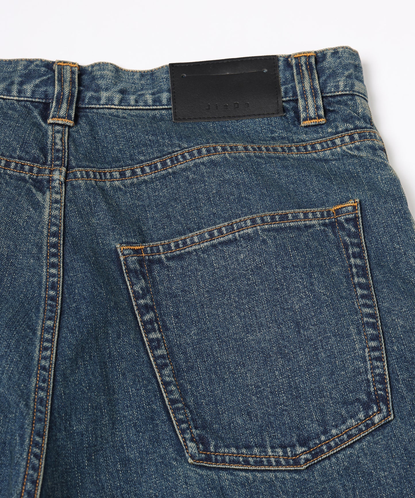 distorted denim pants