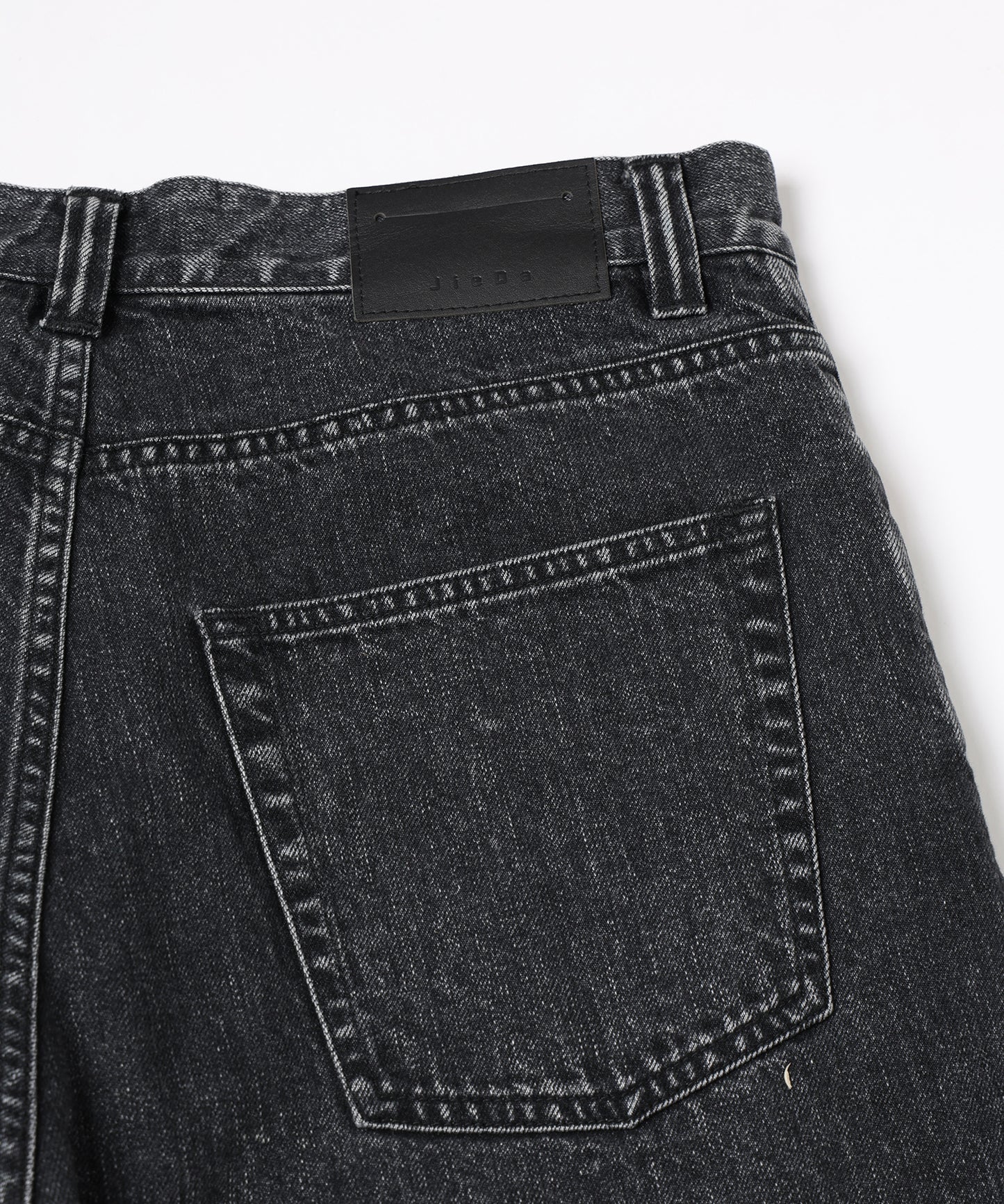 distorted denim pants