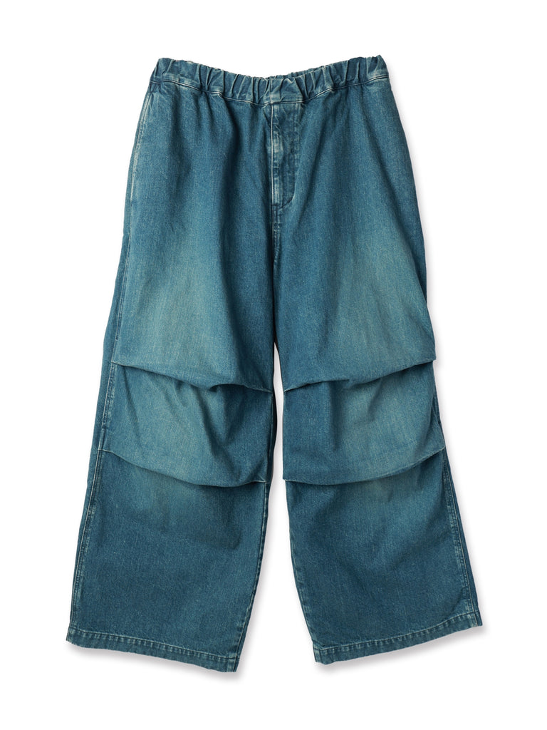 12oz parachute denim pants