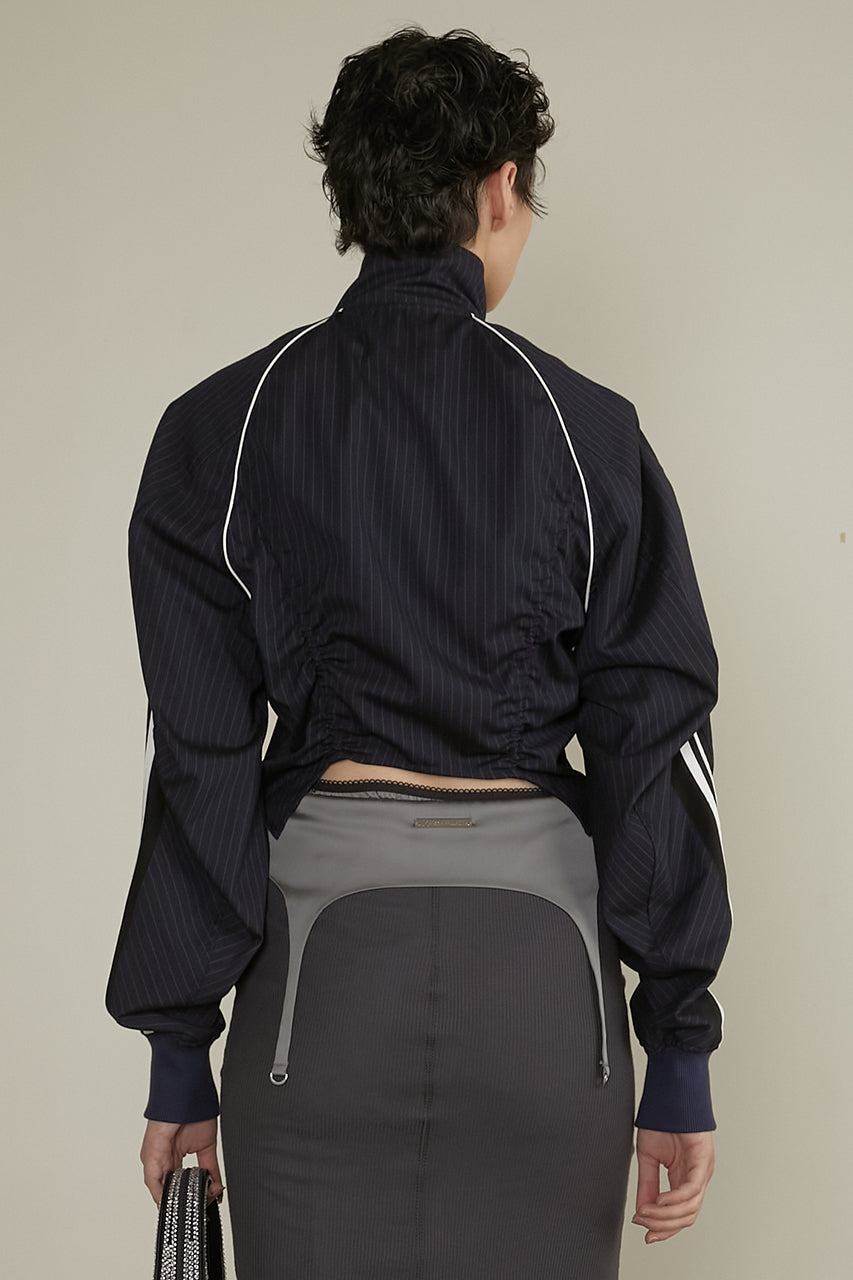 shirring track blouson