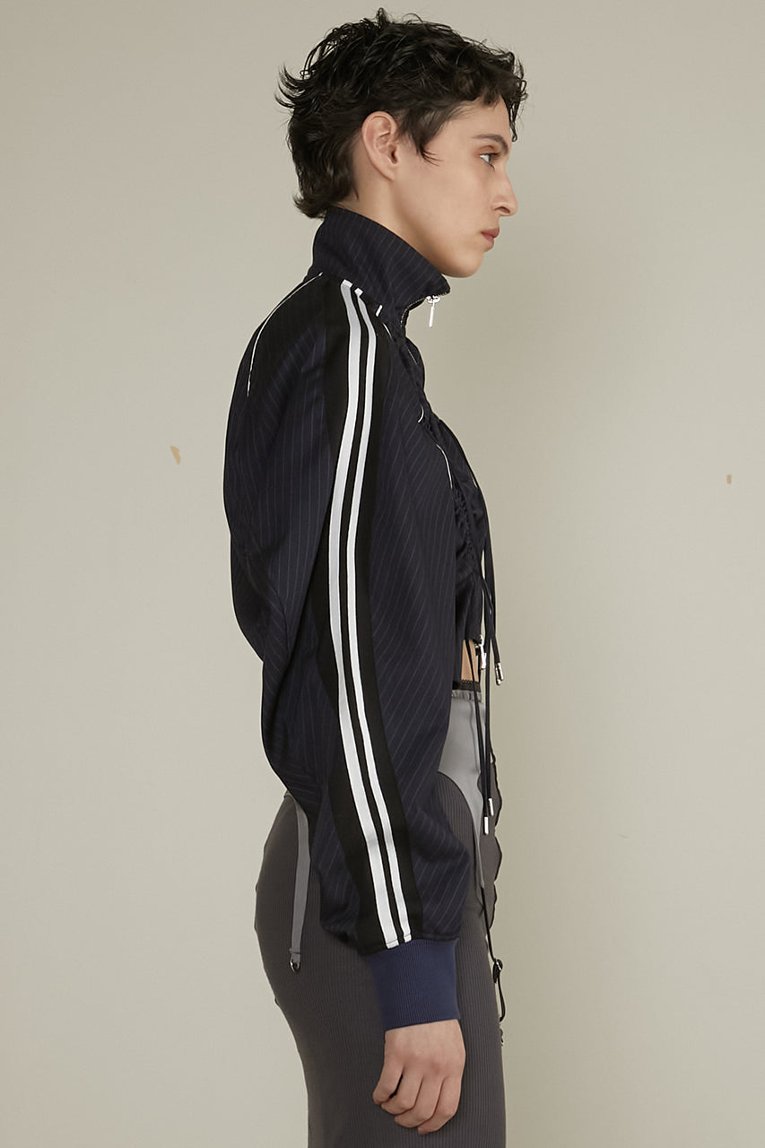 shirring track blouson